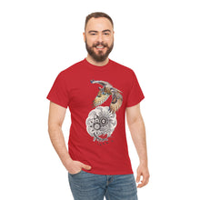 Load image into Gallery viewer, Men&#39;s Heavy Cotton Owl Tee S - 5 XL
