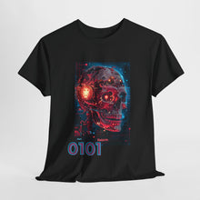 Load image into Gallery viewer, Men&#39;s Heavy Cotton Skull 0101 Tee  S - 5 XL
