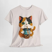 Load image into Gallery viewer, Unisex Heavy Cotton Golden Cate Bubble Tea Tee
