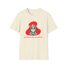 Load image into Gallery viewer, Unisex Softstyle T-Shirt | Zen and the Art of Cuteness
