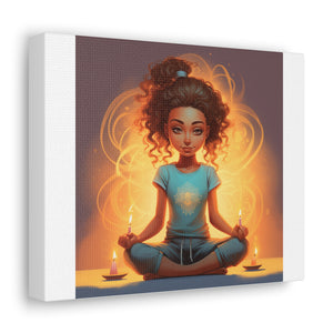Canvas Gallery Wraps | Cute Meditation Relax