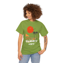 Load image into Gallery viewer, Unisex Heavy Cotton  Summer VibesTee
