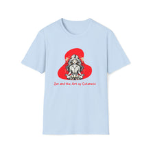 Load image into Gallery viewer, Unisex Softstyle T-Shirt | Zen and the Art of Cuteness
