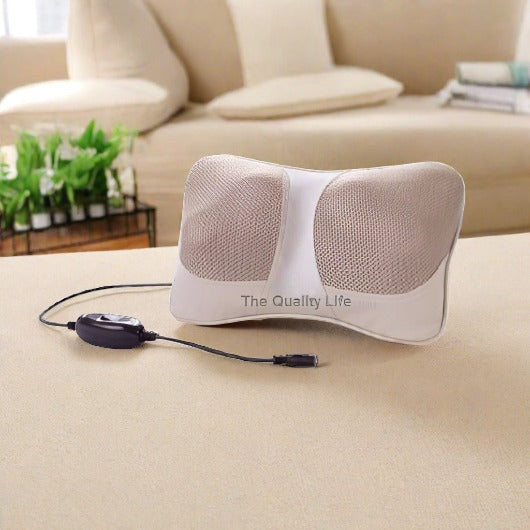 The Quality Life Kneading Massage Car Cushion Shiatsu Pillow with Heat