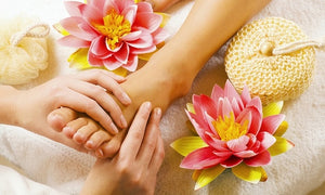 The Quality Life Kneading Squeezing Reflexology Foot Massager